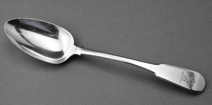 Chinese Export Silver Tablespoon - China Trade Silver, Cutshing